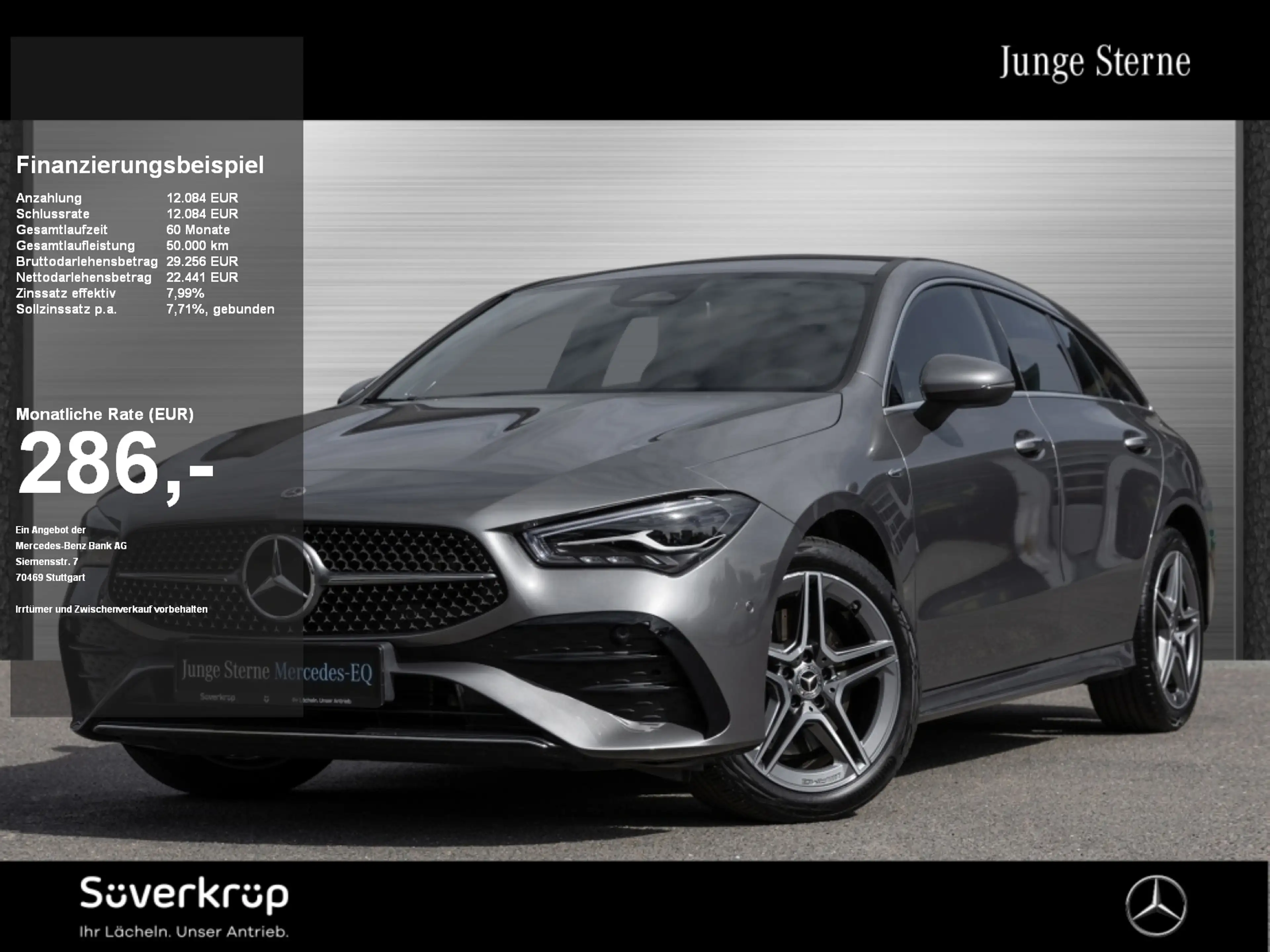 Mercedes-Benz CLA 250 e SB , AMG BURM DISTR KAMERA SPUR STANDH