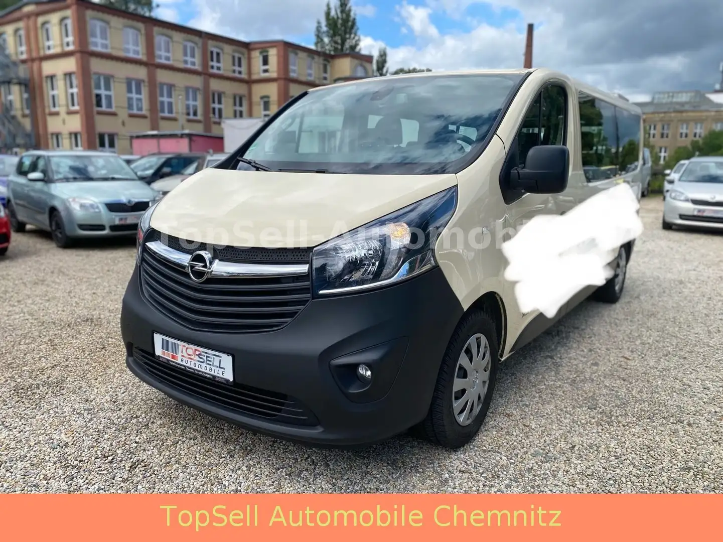 Opel Vivaro 1.6 CDTI Bi Turbo L2H1 Klima 9-Sitzer PDC Gelb - 1
