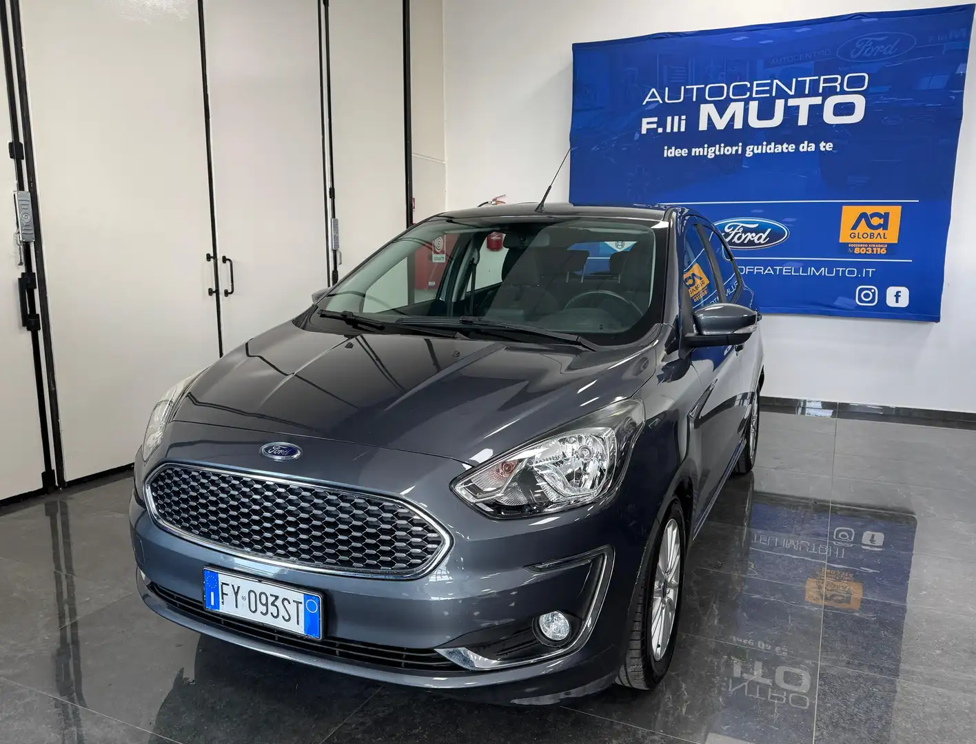 Ford Ka/Ka+ Ka + 1.2 Ultimate 85cv OK NEOPATENTATI Grigio - 1
