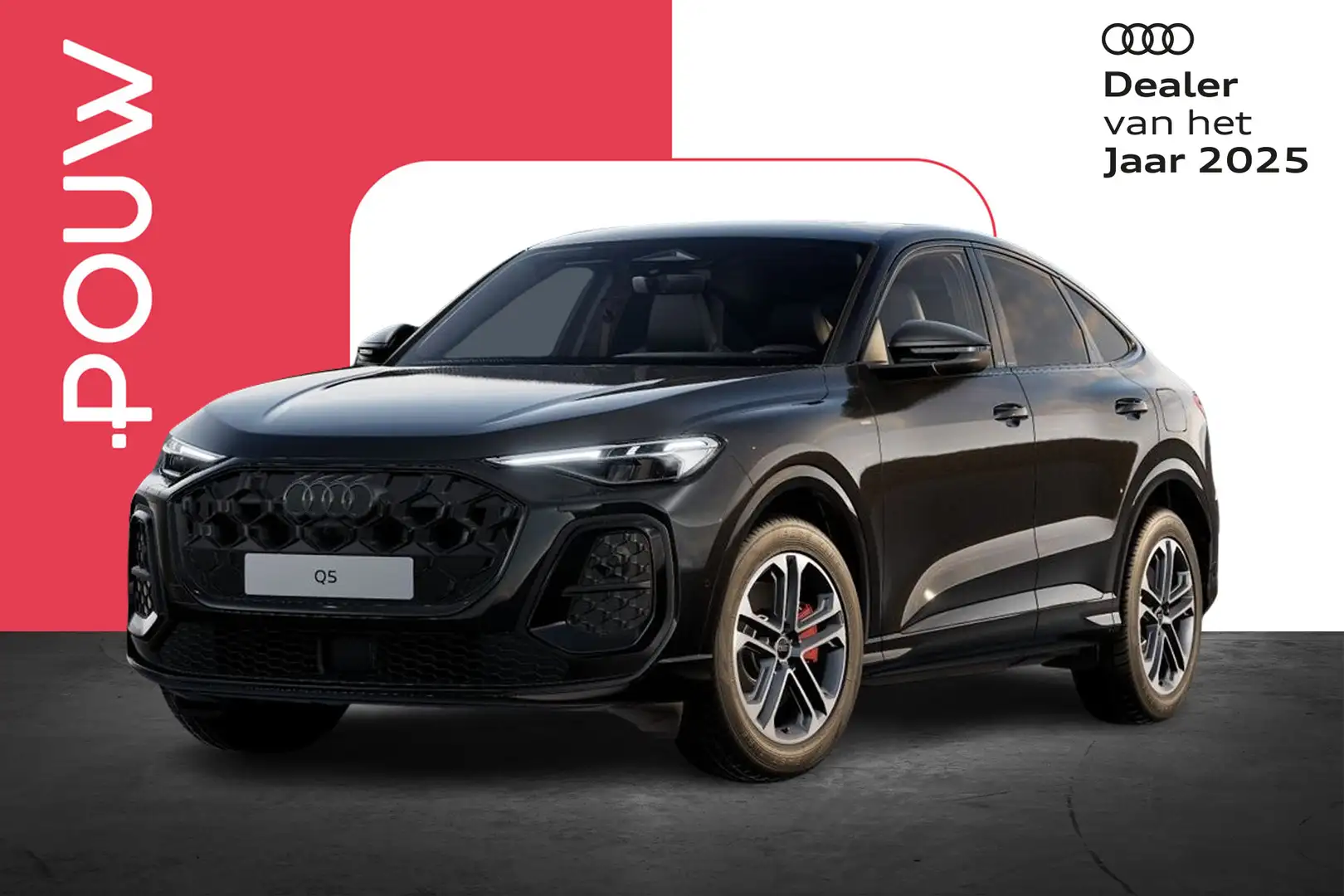 Audi Q5 Sportback 2.0 e-hybrid 367pk quattro S edition Com Negro - 1