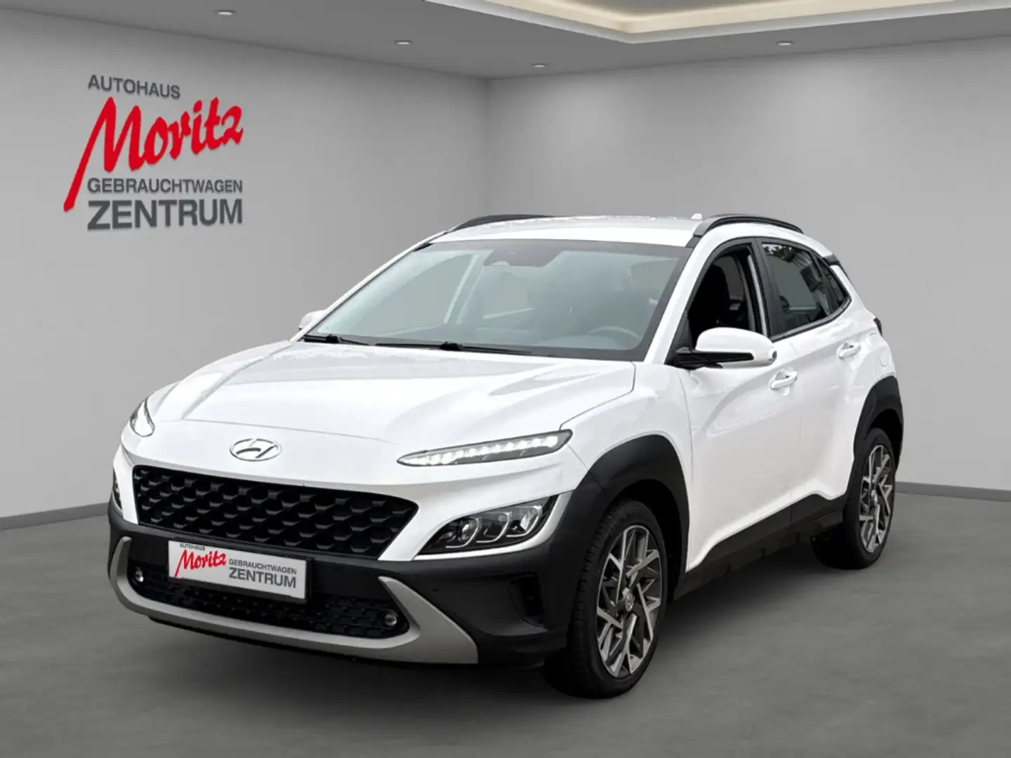 Hyundai KONA 1.6 Trend Hybrid 2WD Aut.*NAVI*LED & MEHR!* Blanc - 1