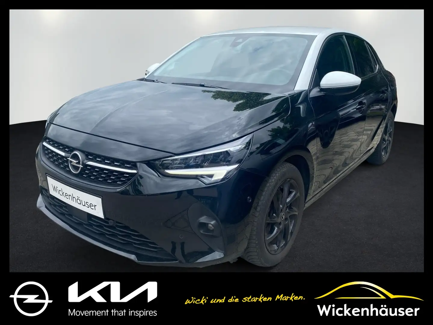 Opel Corsa 1.2 5-trg. Elegance ALU TEMP BT KLIMA PDC Noir - 1
