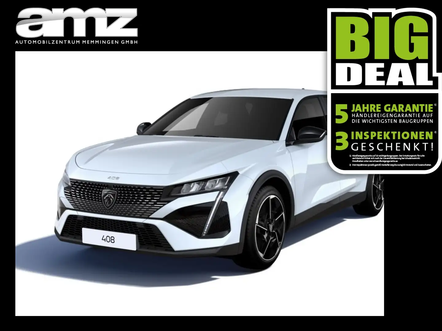 Peugeot 408 GT MHEV *GEWERBEANGEBOT* Weiß - 1