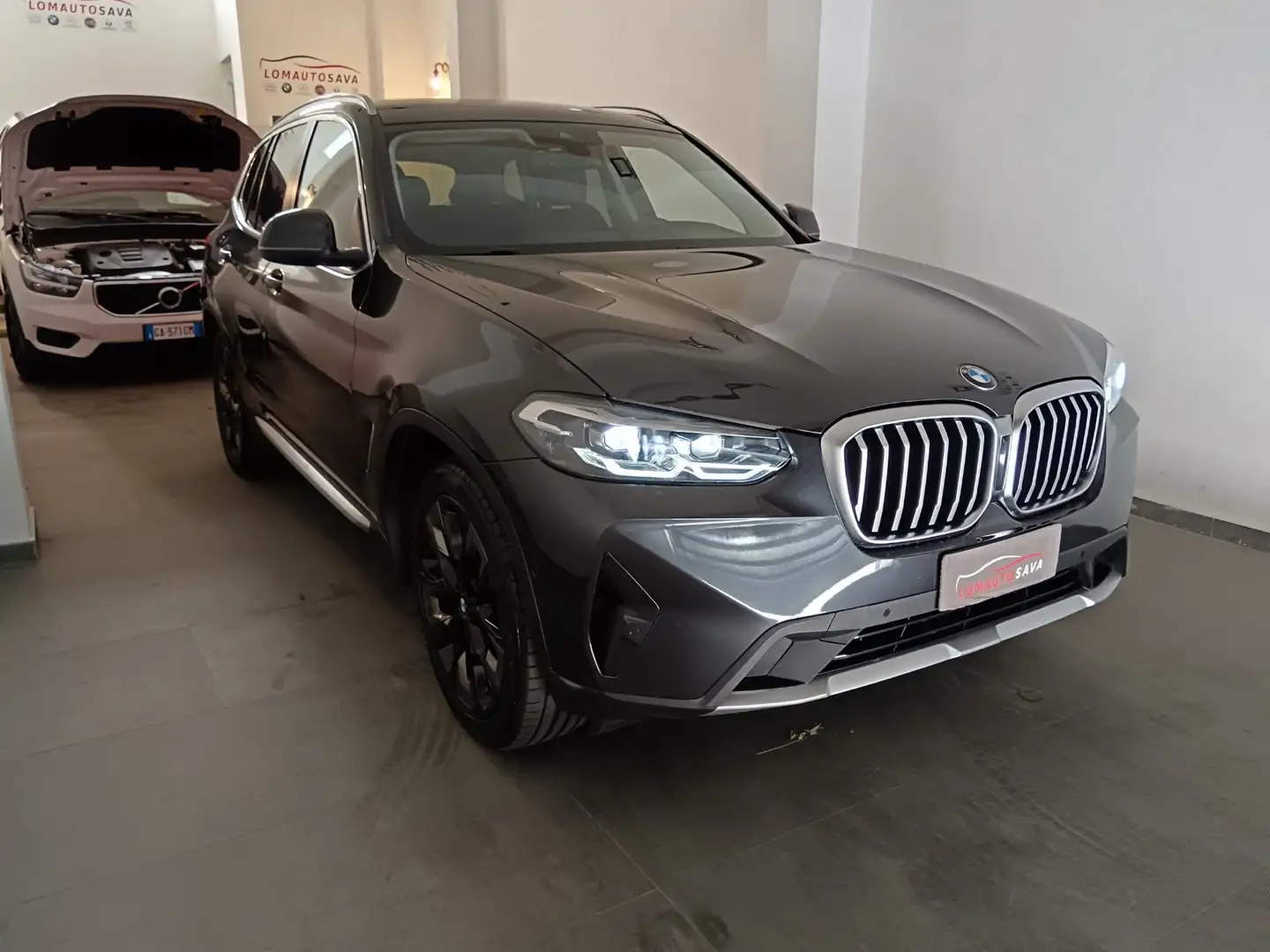 BMW X3 sdrive18d Msport 150cv auto FULL MH48V Grigio - 2