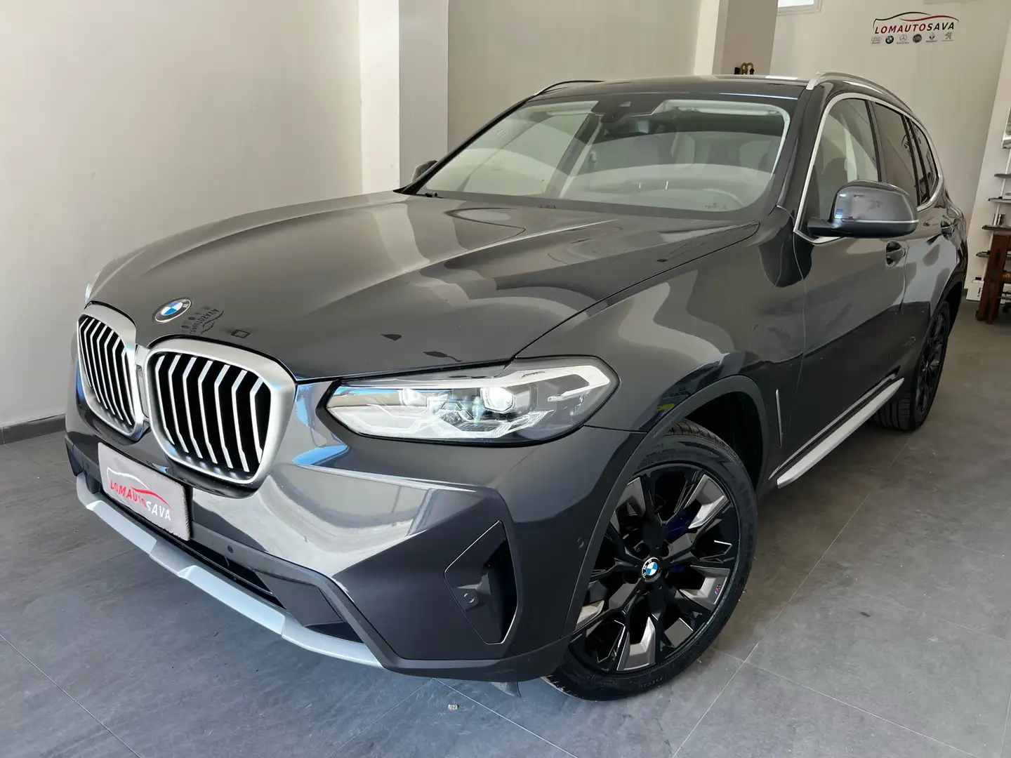 BMW X3 sdrive18d Msport 150cv auto FULL MH48V Gri - 1