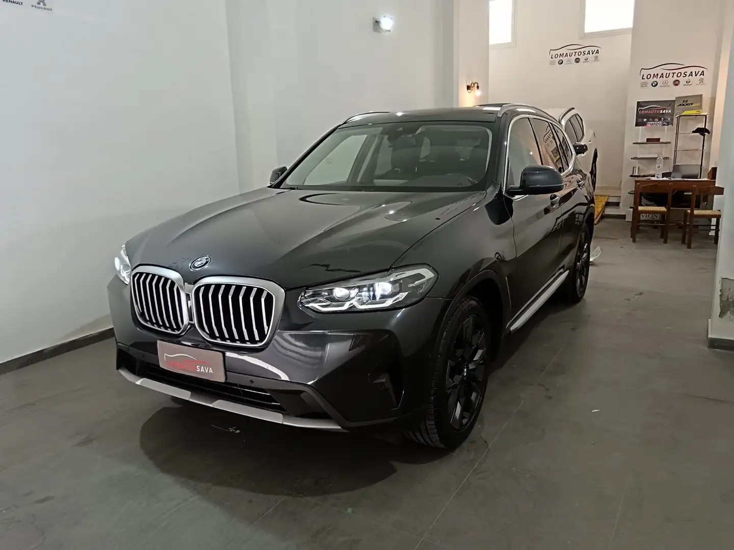 BMW X3 sdrive18d Msport 150cv auto FULL MH48V Grigio - 1
