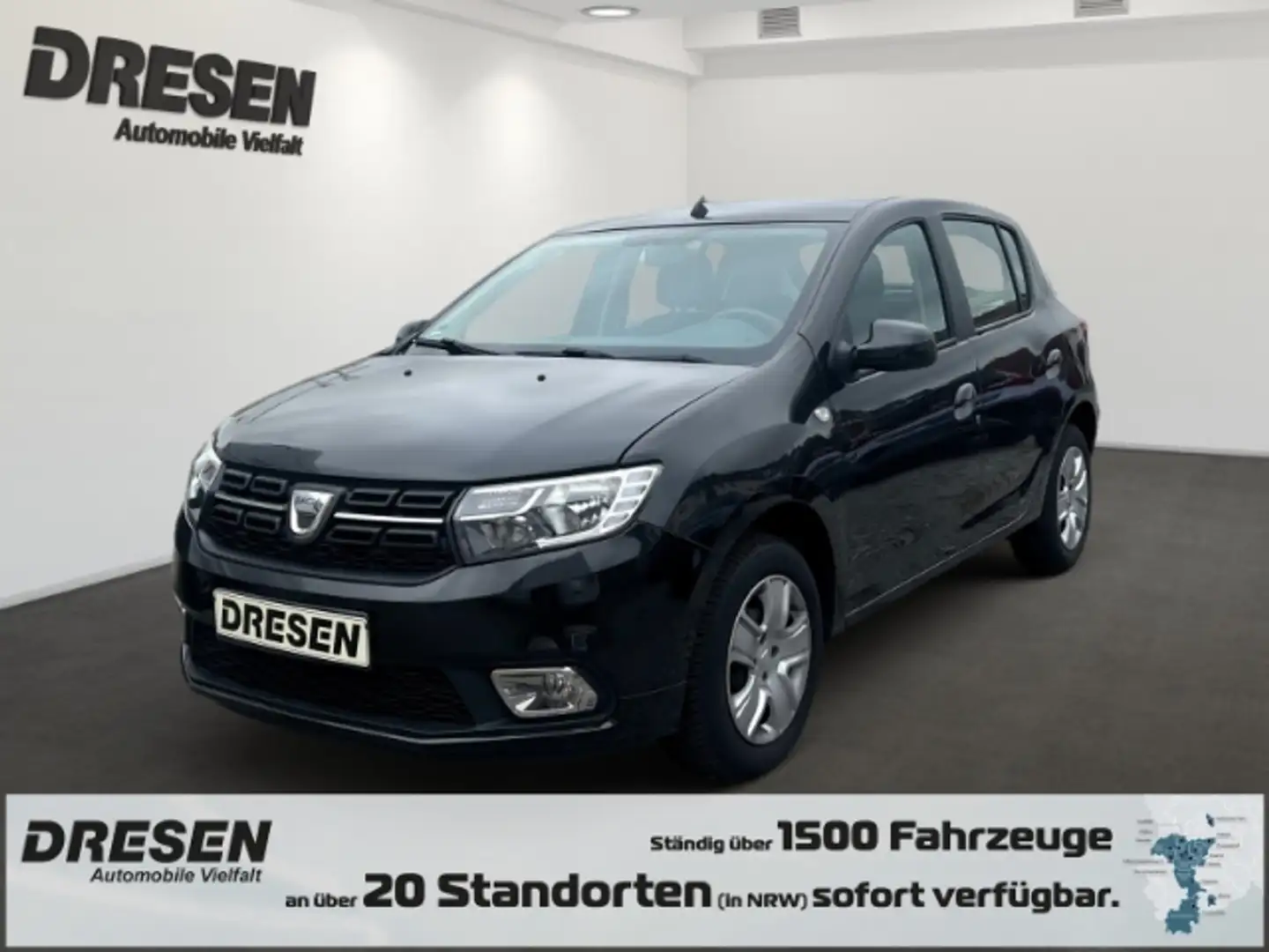 Dacia Sandero II Comfort Navi Fahrerprofil Rückfahrkam. Temp Tel Schwarz - 1