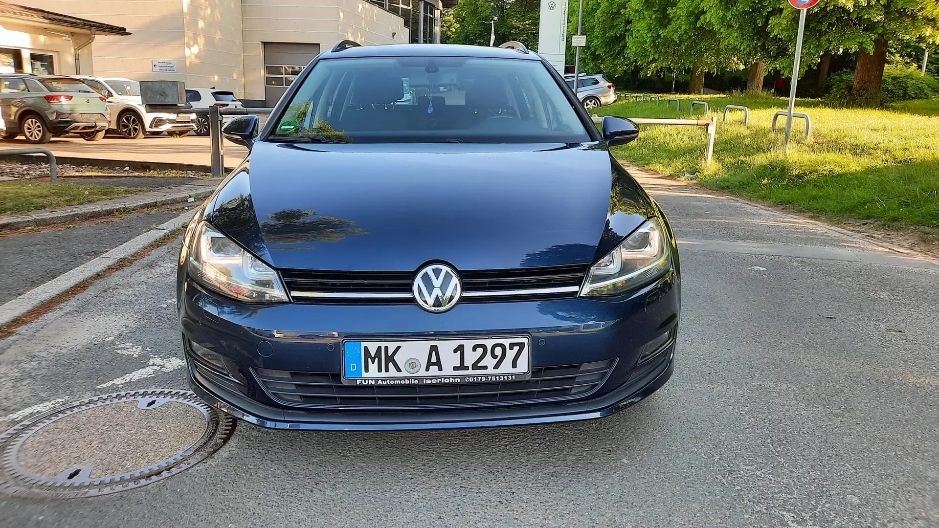 Volkswagen Golf Variant Golf VII Variant Diesel 2.0 TDI BlueMotion Technol Blau - 2