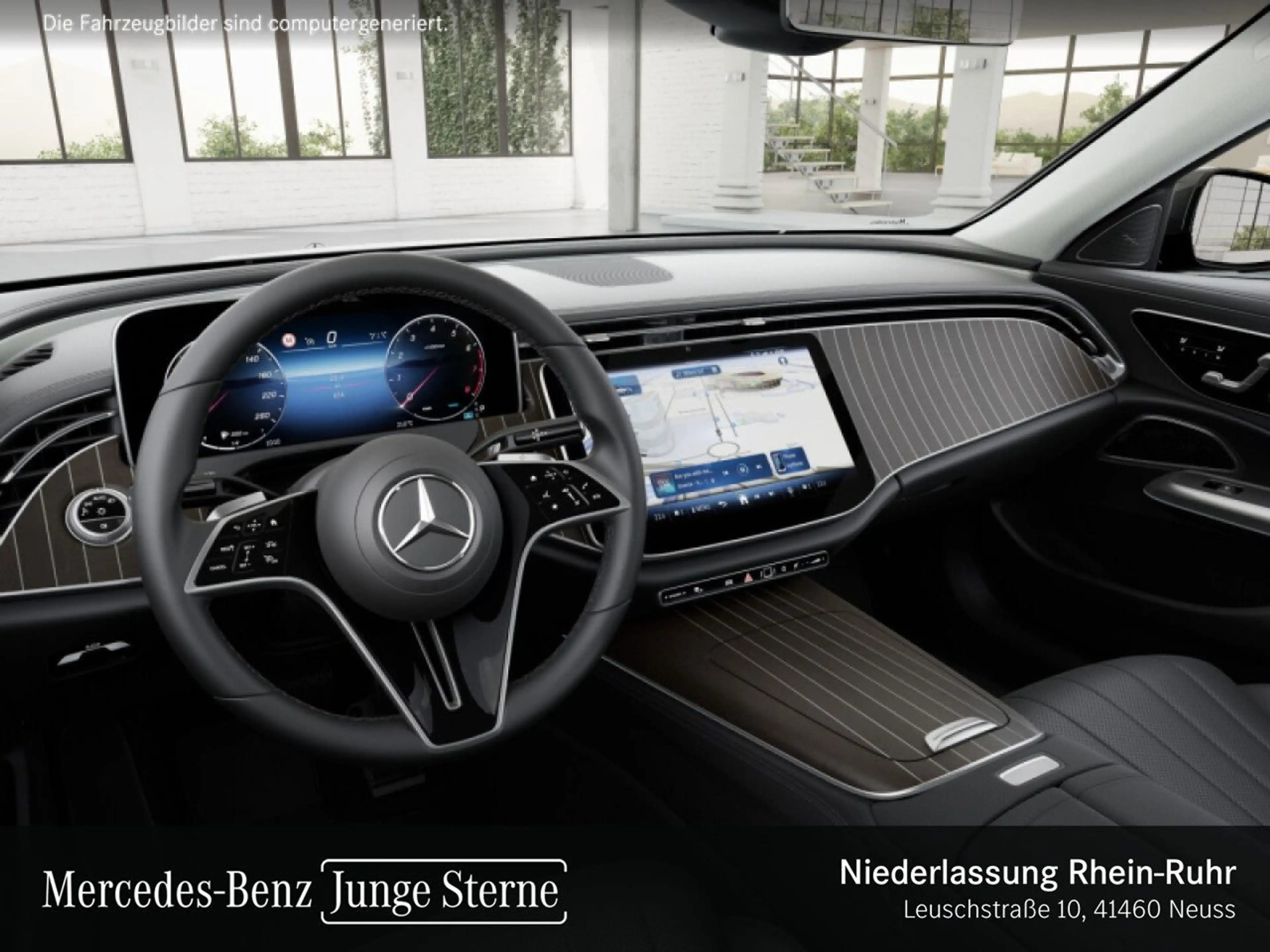 Mercedes-Benz E 200 Exclusive Fahrass 360° Pano Burmester Distr. — photo 9