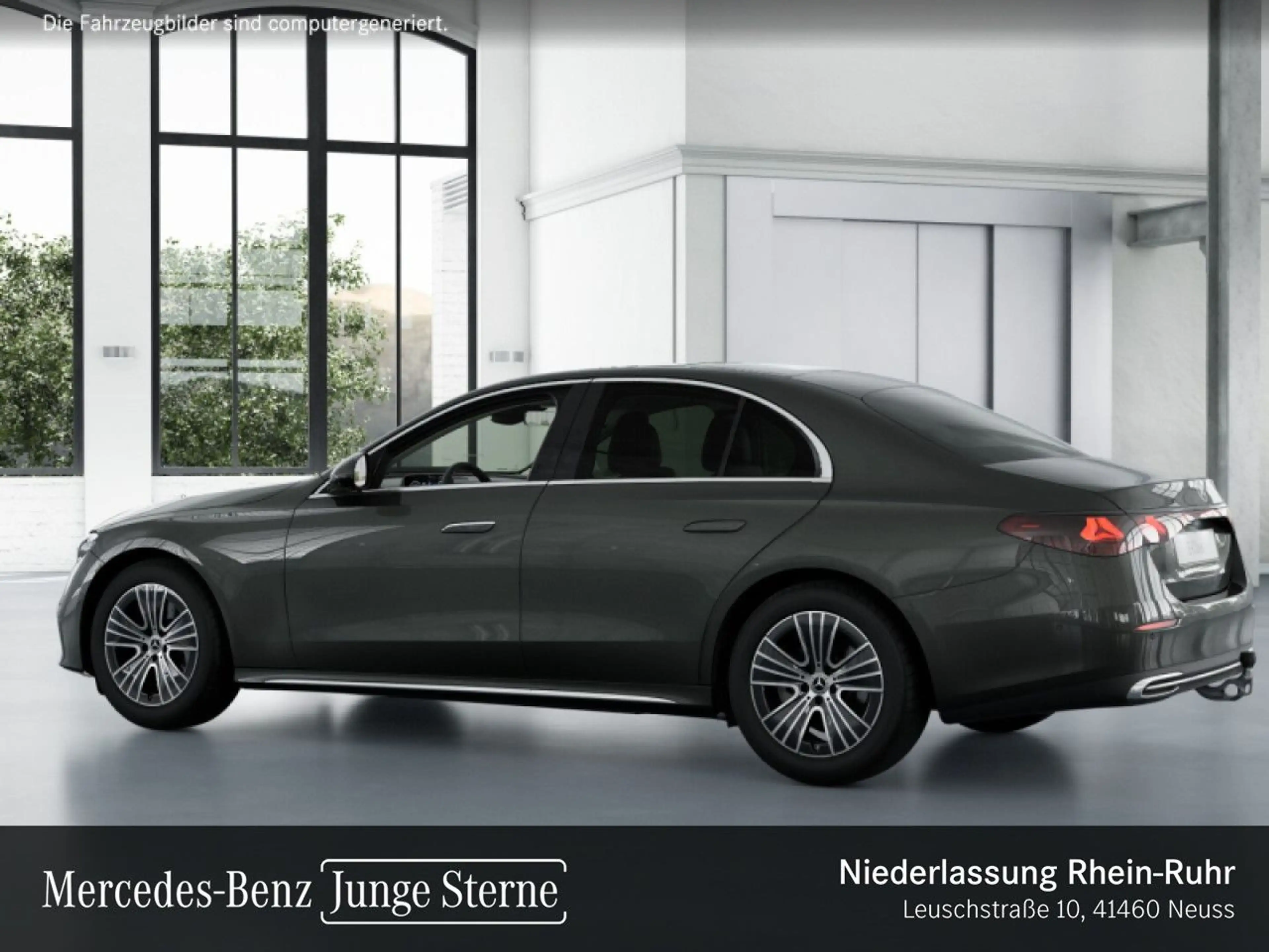 Mercedes-Benz E 200 Exclusive Fahrass 360° Pano Burmester Distr. — photo 14