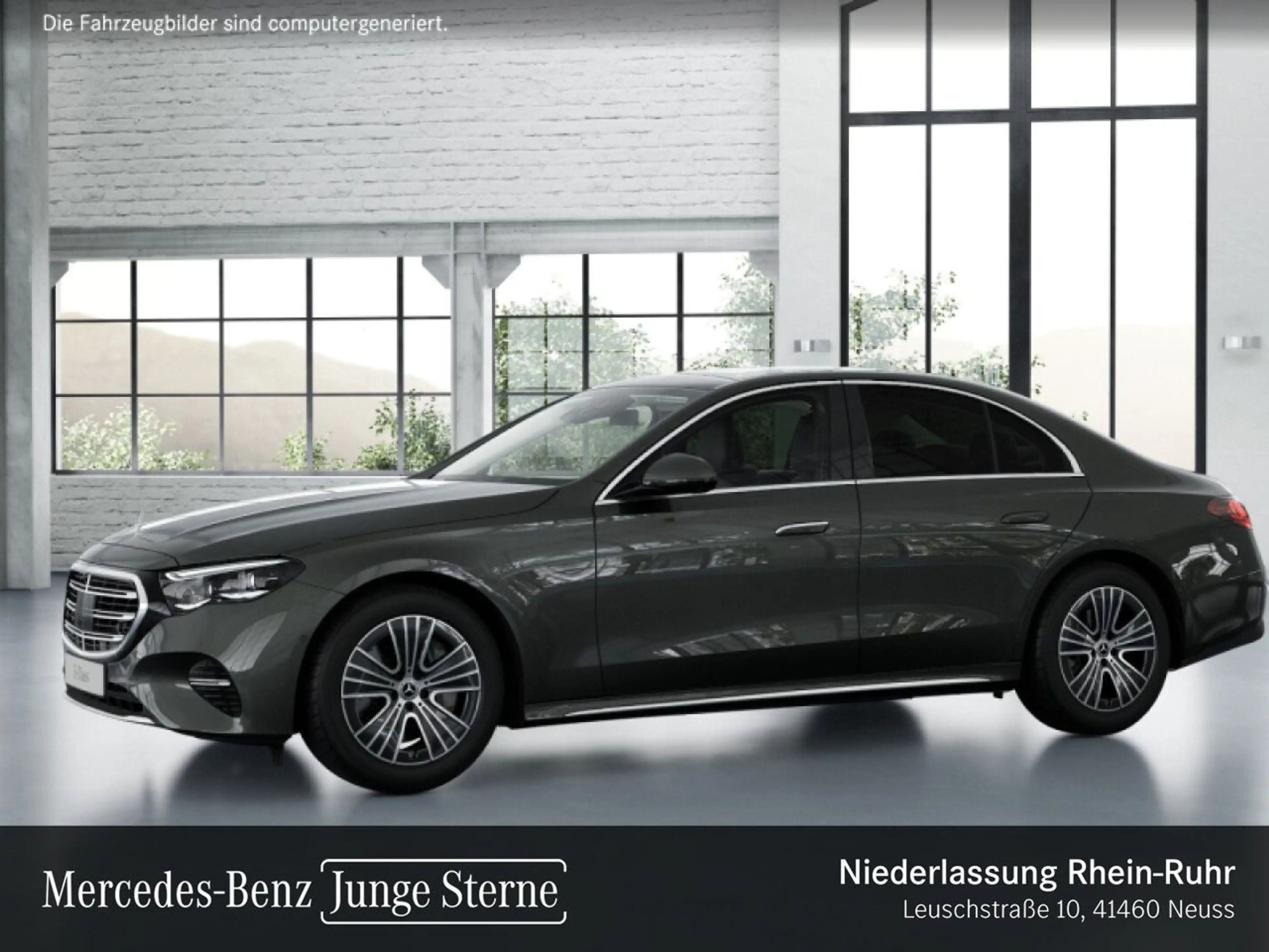 Mercedes-Benz E 200 Exclusive Fahrass 360° Pano Burmester Distr. — photo 3