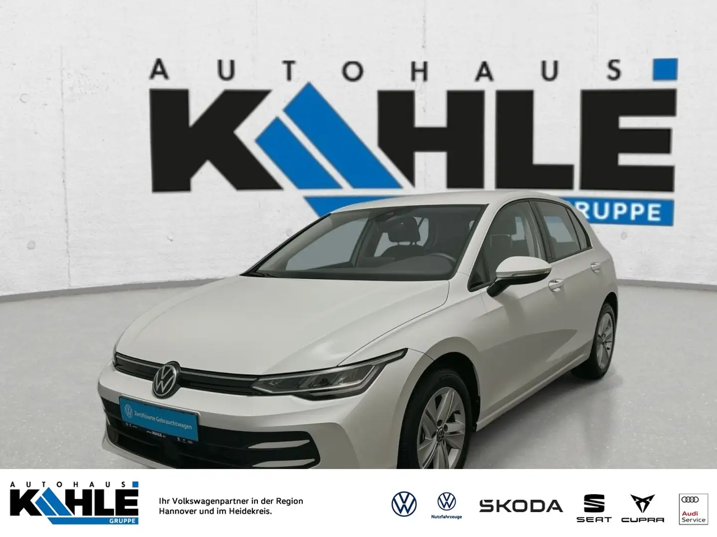 Volkswagen Golf VII 1.5 TSI Life Klima Navi Einparkhilfe Wit - 1
