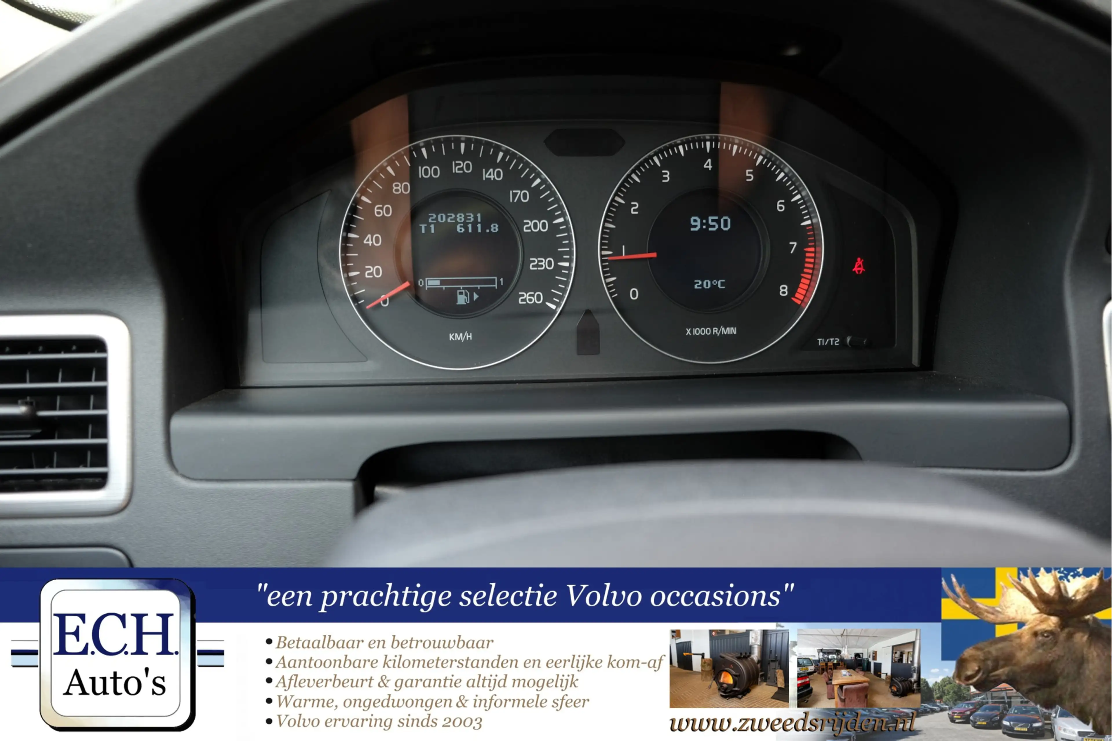 Volvo V70 2.0 benzine 145 pk Momentum, Leer, Trekhaak — photo 18