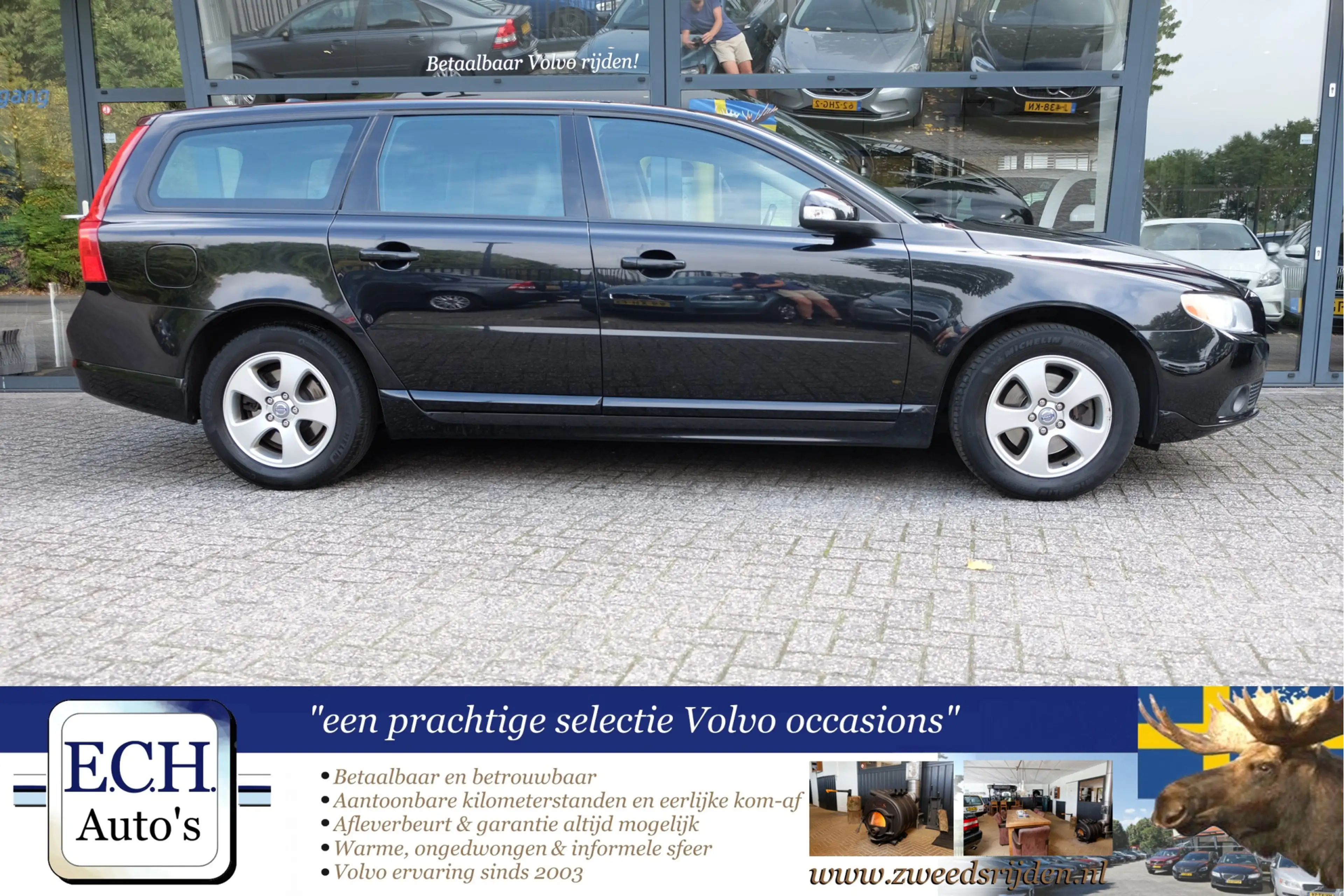 Volvo V70 2.0 benzine 145 pk Momentum, Leer, Trekhaak — photo 2