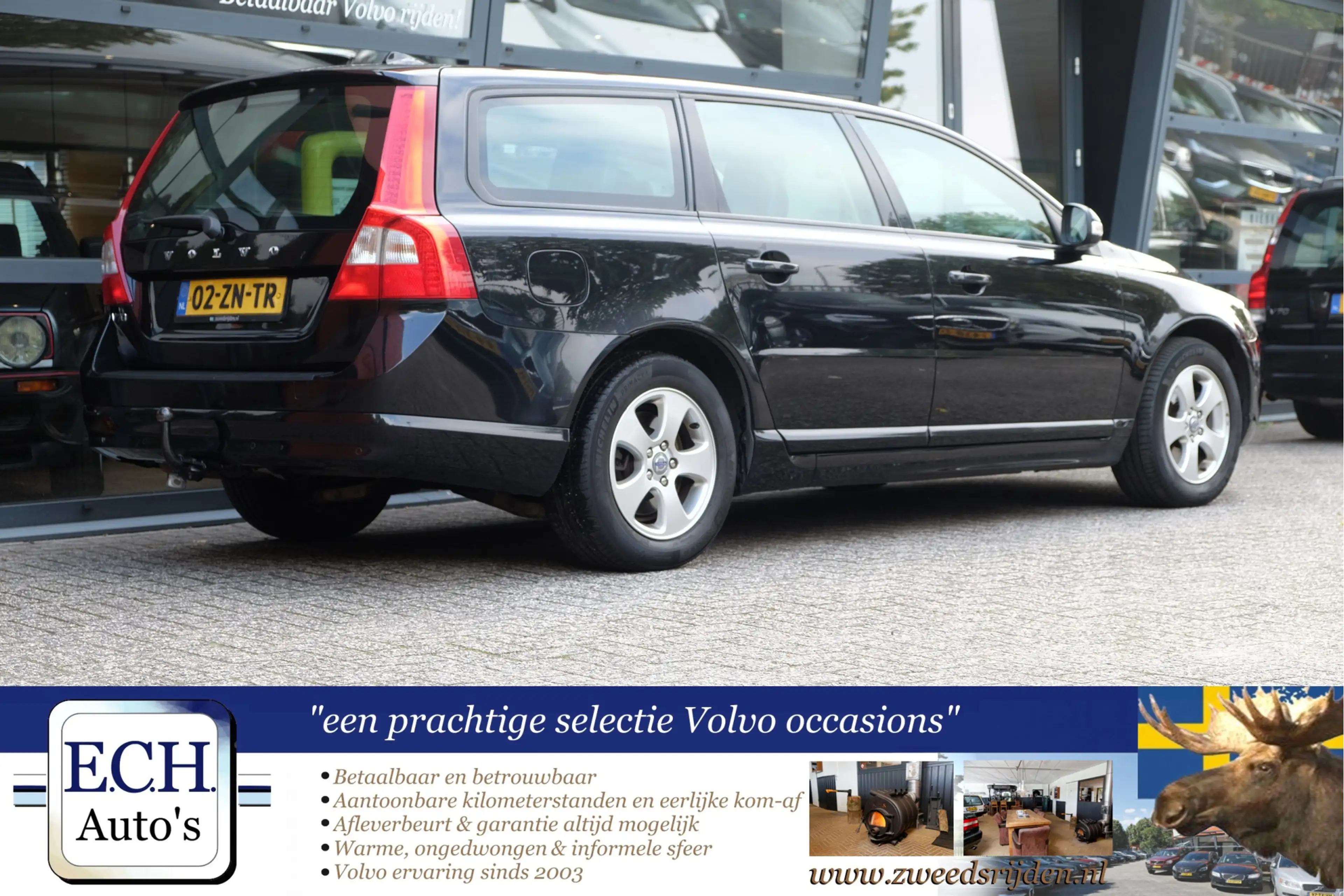 Volvo V70 2.0 benzine 145 pk Momentum, Leer, Trekhaak — photo 3