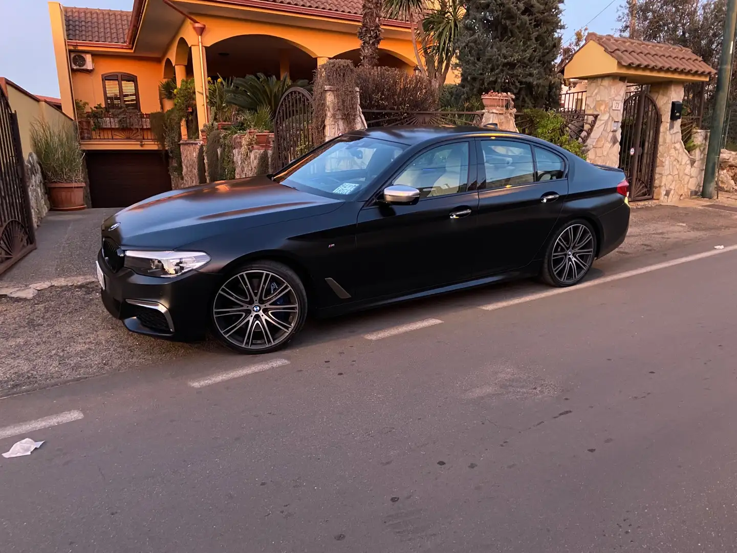BMW 550 M 550d xdrive Frozen Black Limited Edition IVA ESP Nero - 1
