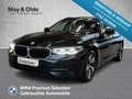 BMW 520 d Navi LED DAB T-Leder SHZ Klima Alarm Business Pa Schwarz - thumbnail 1