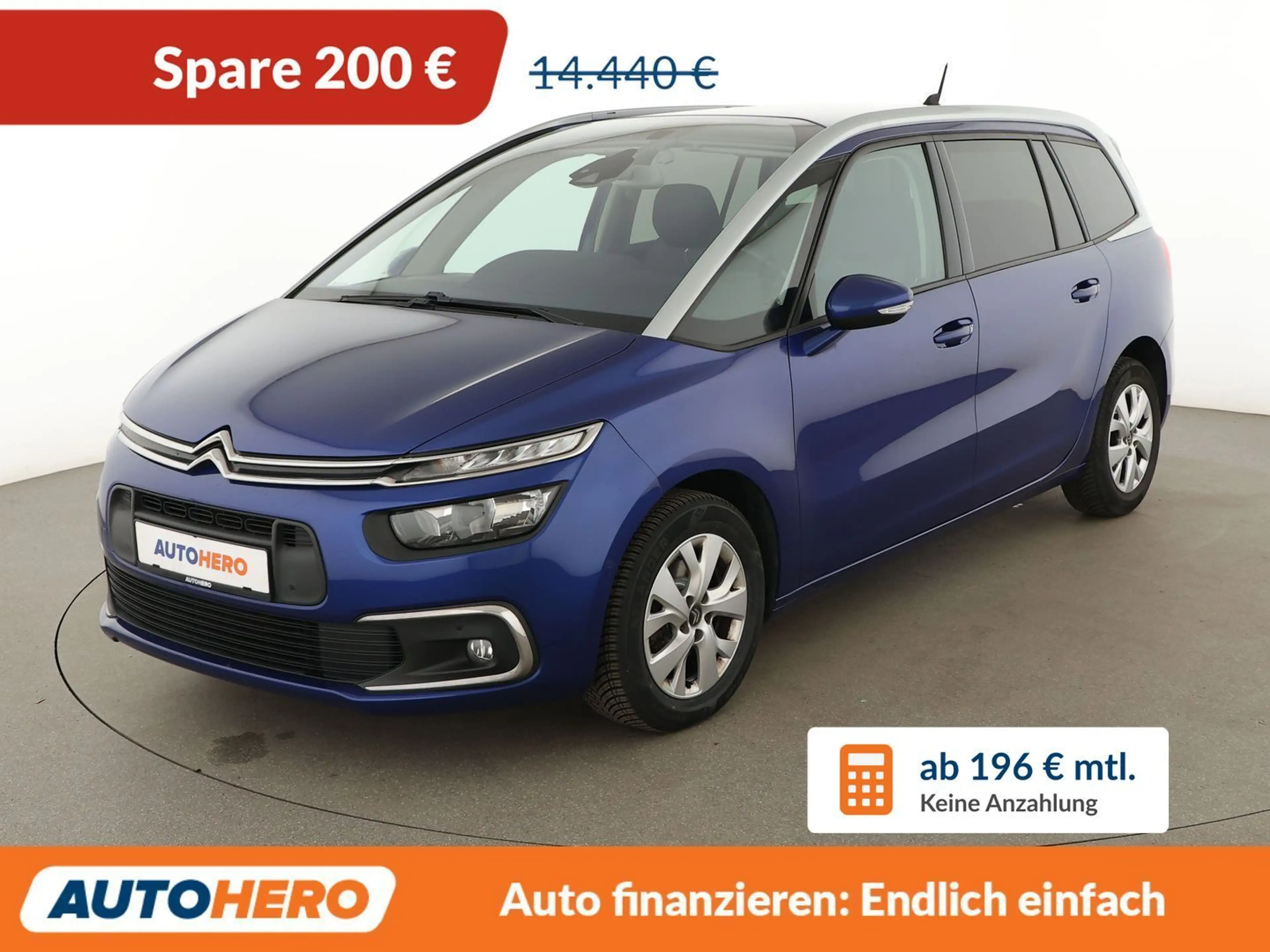 Citroen C4 Picasso 1.6 Blue-HDi Selection Aut.*PDc*NAVI*TEMPO*