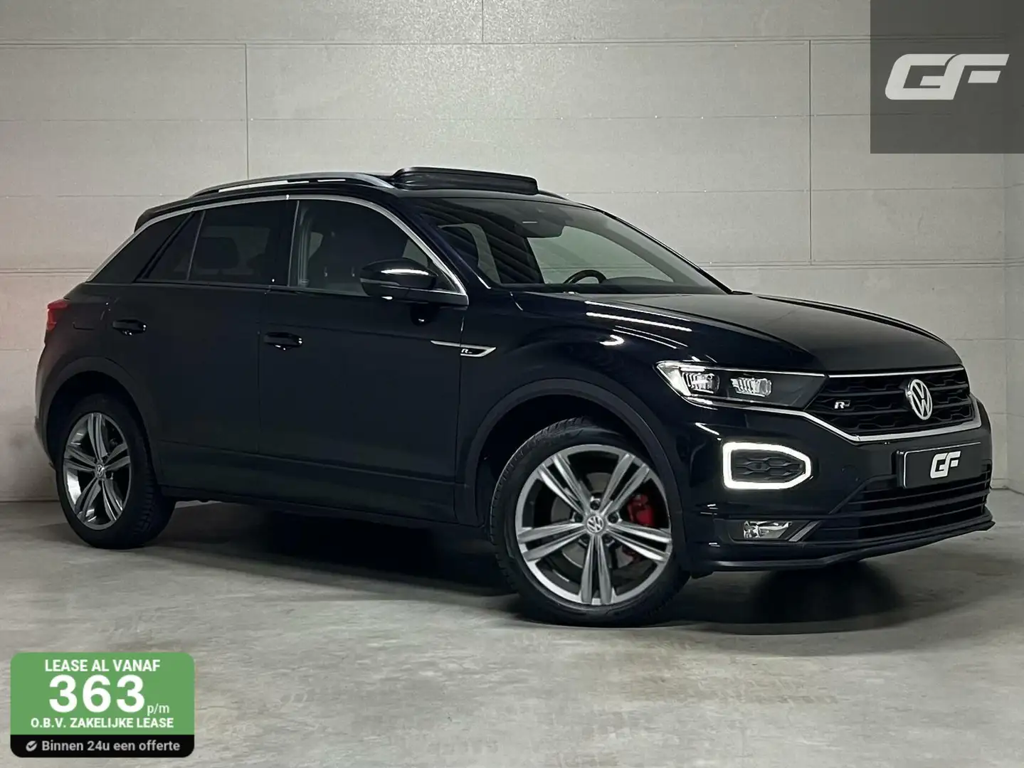 Volkswagen T-Roc 1.5 TSI Sport R-Line Pano CarPlay ACC NAP Schwarz - 1