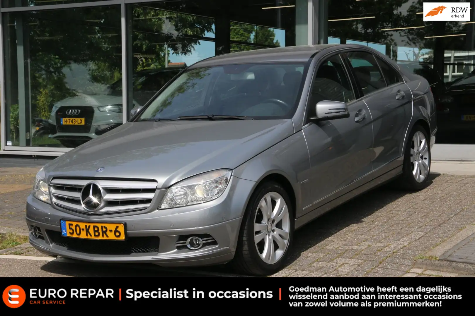 Mercedes-Benz C 180 K BlueEFFICIENCY Business Class Avantgarde Grijs - 1