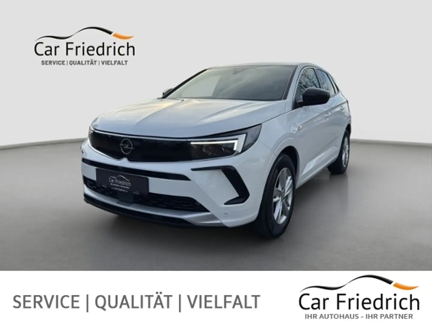 Opel Grandland X 1.5 D Autom. Elegance AHK / LED ACC Wit - 1