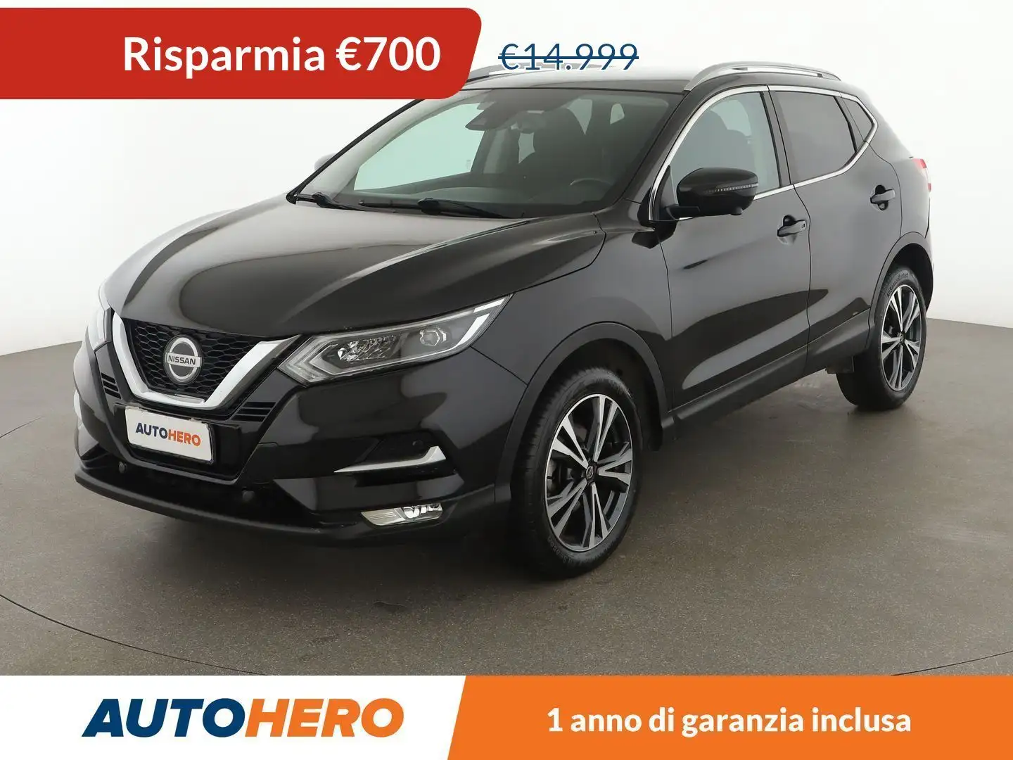 Nissan Qashqai 1.5 dCi N-Connecta 115 CV Nero - 1