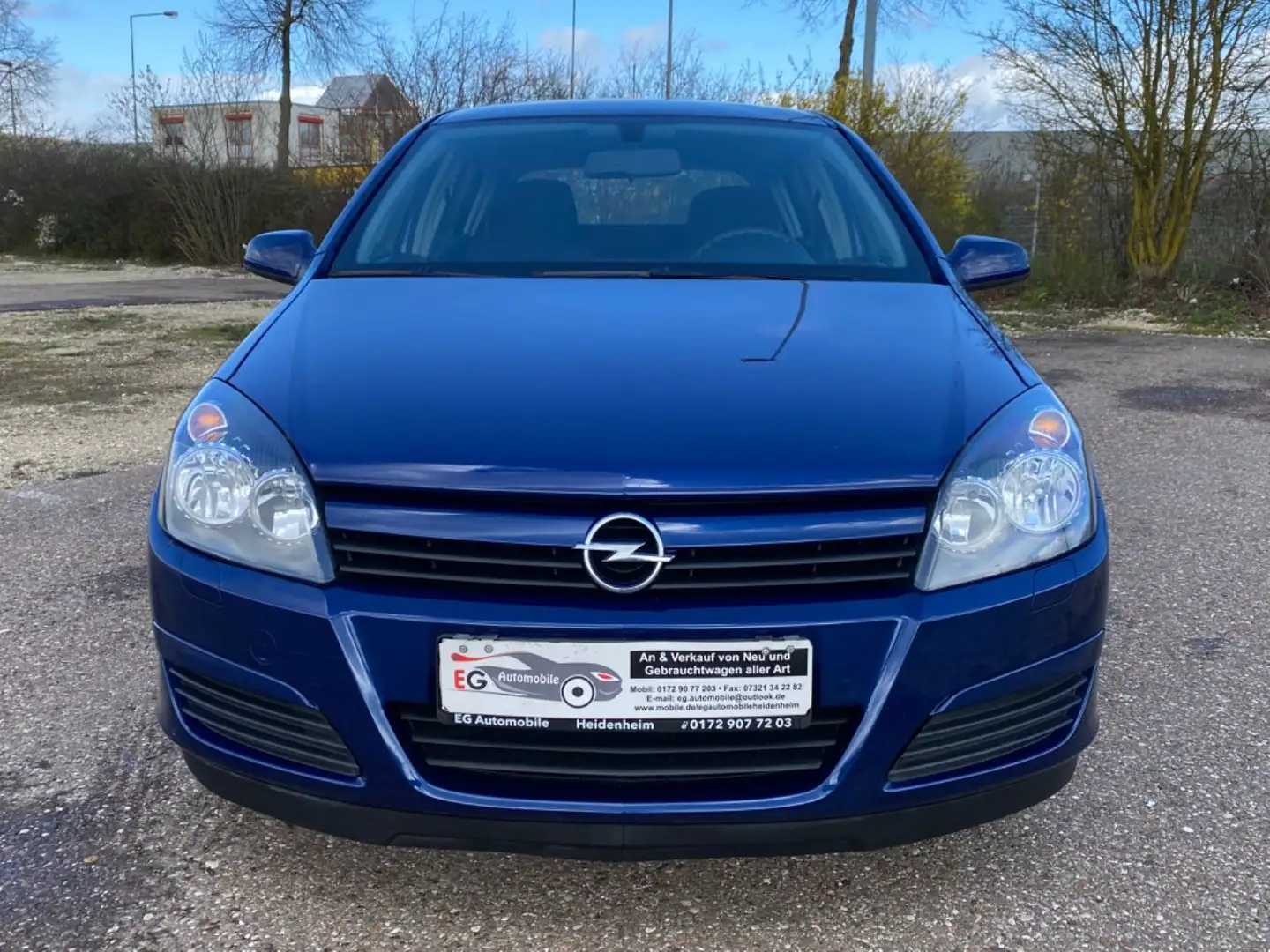 Opel Astra H Lim. Edition 1.6 Twinport*NAVI*KLIMA*ALU Bleu - 2