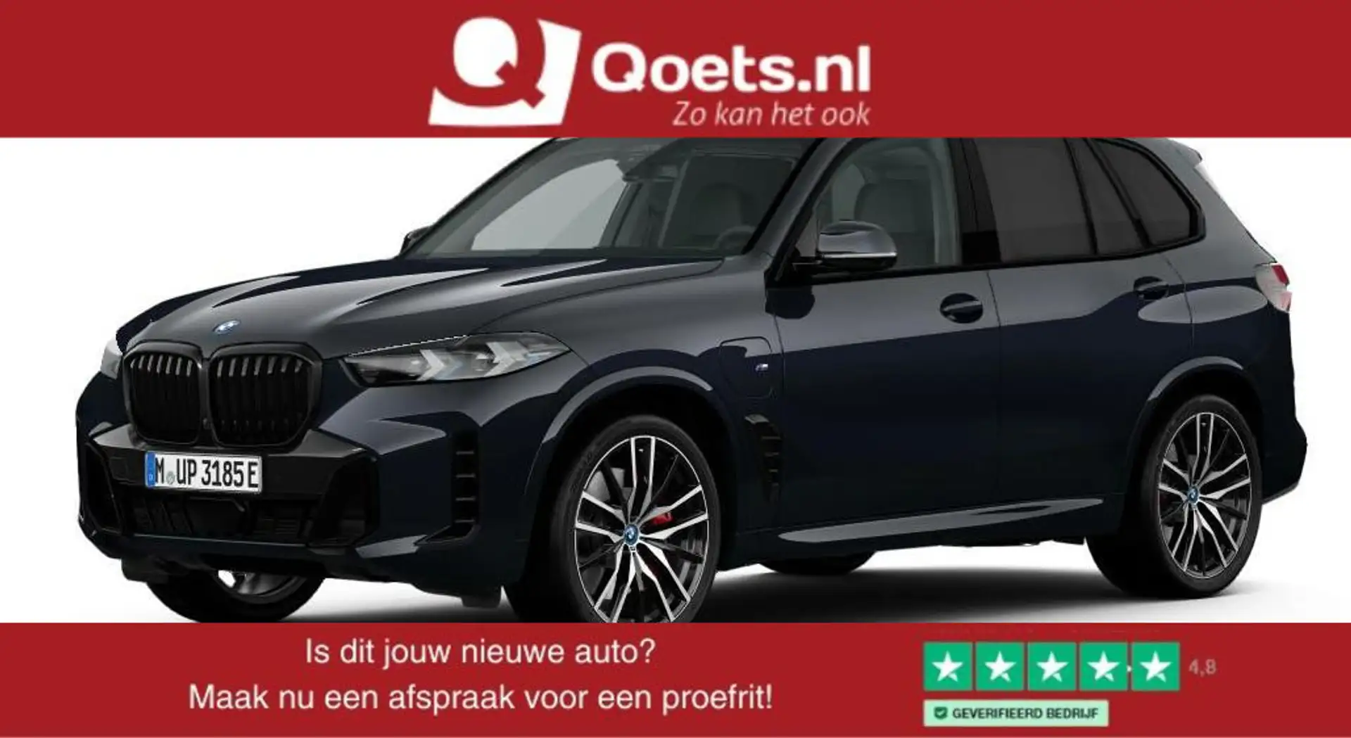 BMW X5 xDrive50e M-sport - Panoramadak - 22 inch - Comfor Zwart - 1