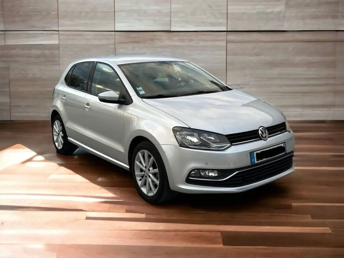 Volkswagen Polo 1.2 TSI 90 Confortline MARCHAND Gris - 2