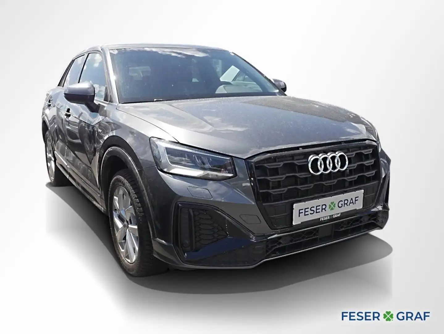 Audi Q2 35 TDI 2x S line AHK RüKa Sitzh. Grau - 2