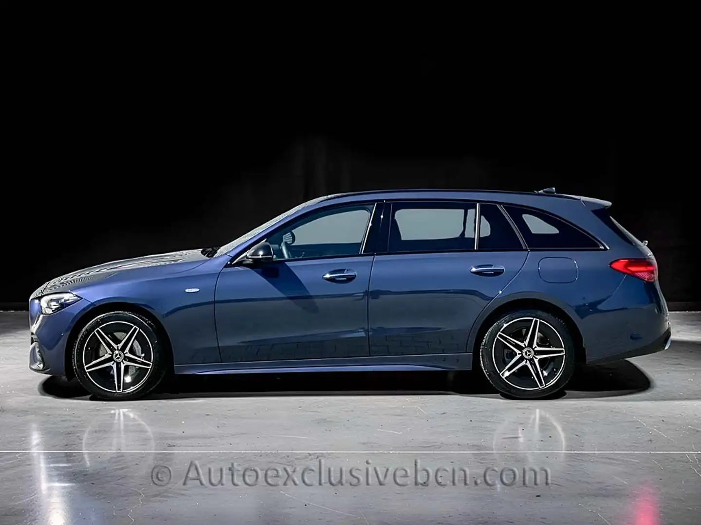 Mercedes-Benz C 300 de 9G-Tronic Azul - 2