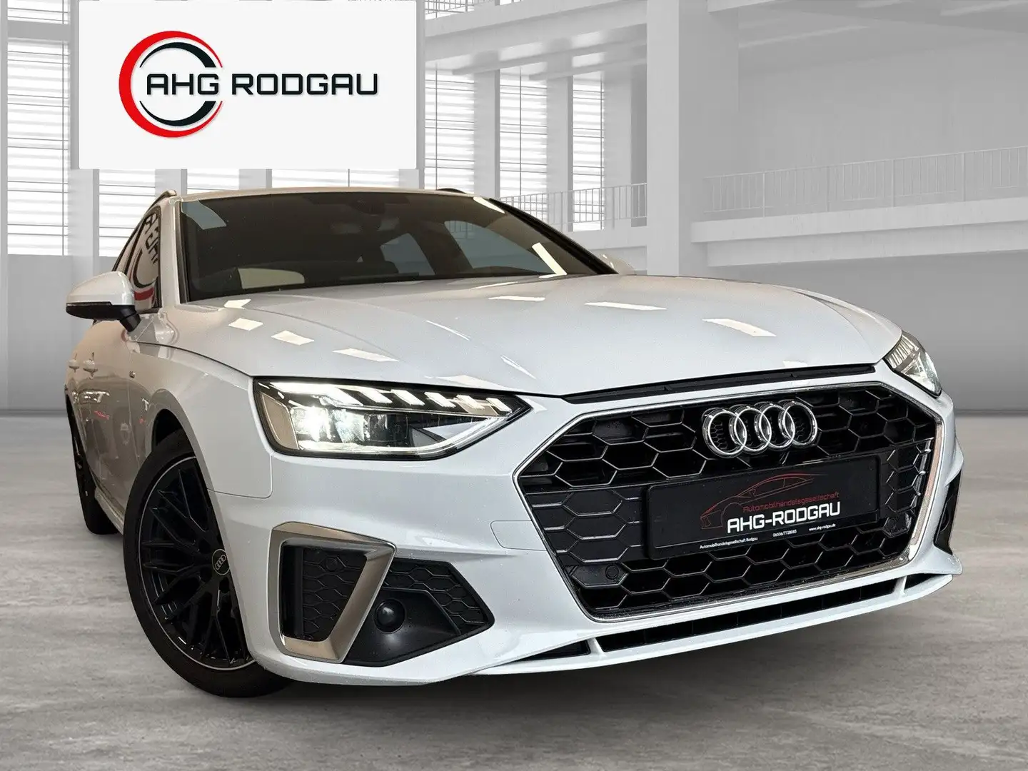 Audi A4 Avant 35 TDI/3x S line/LED/VIRTUEL/18ZOLL Weiß - 1