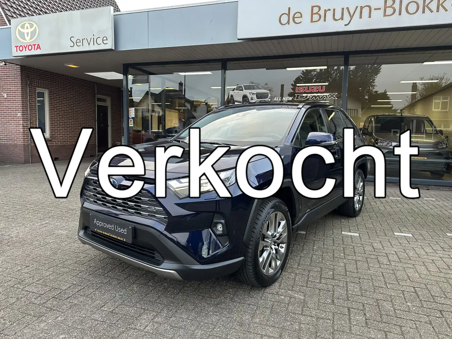Toyota RAV 4 2.5 Hybrid AWD Executive Automaat / prachtig licht Blauw - 1