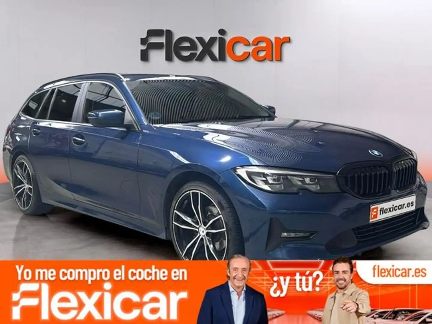 BMW 318 318d Auto.Touring Azul - 1
