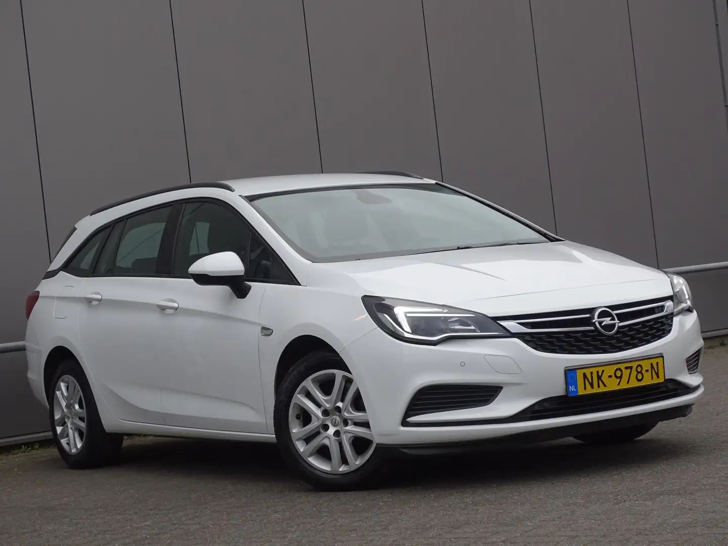 Opel Astra Sports Tourer 1.0 Online Edition navi LM airco org Blanc - 2