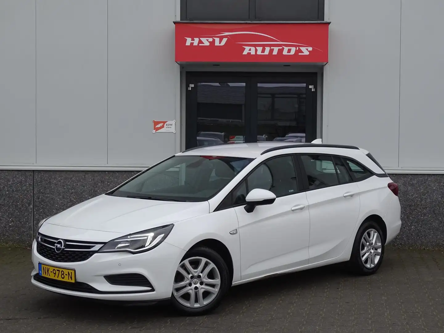 Opel Astra Sports Tourer 1.0 Online Edition navi LM airco org Blanc - 1