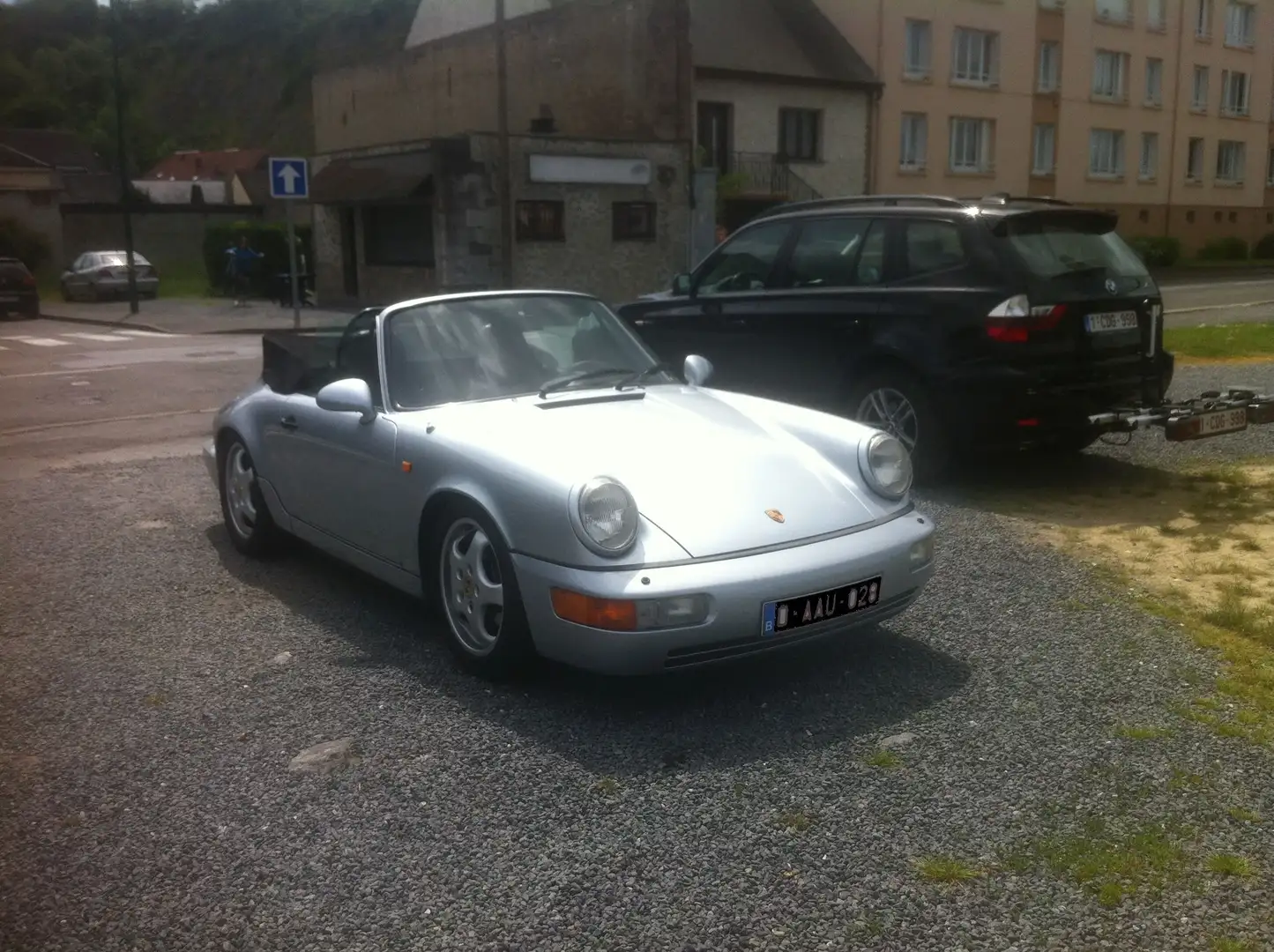 Porsche 964 Cabriolet Argent - 2