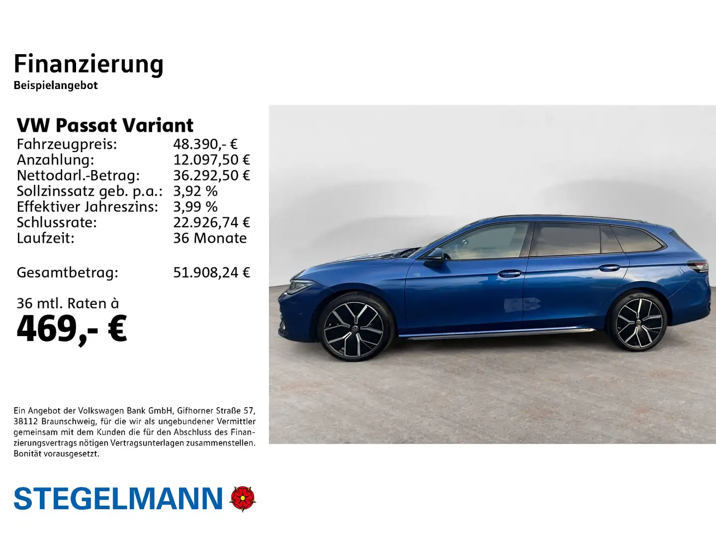 Volkswagen Passat Variant 2.0 TSI DSG 4M R-Line *AHK*Standh Blau - 2