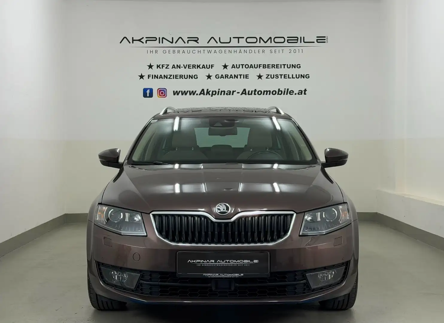 Skoda Octavia Combi 1,6 Elegance TDI Green tec DSG Braun - 2