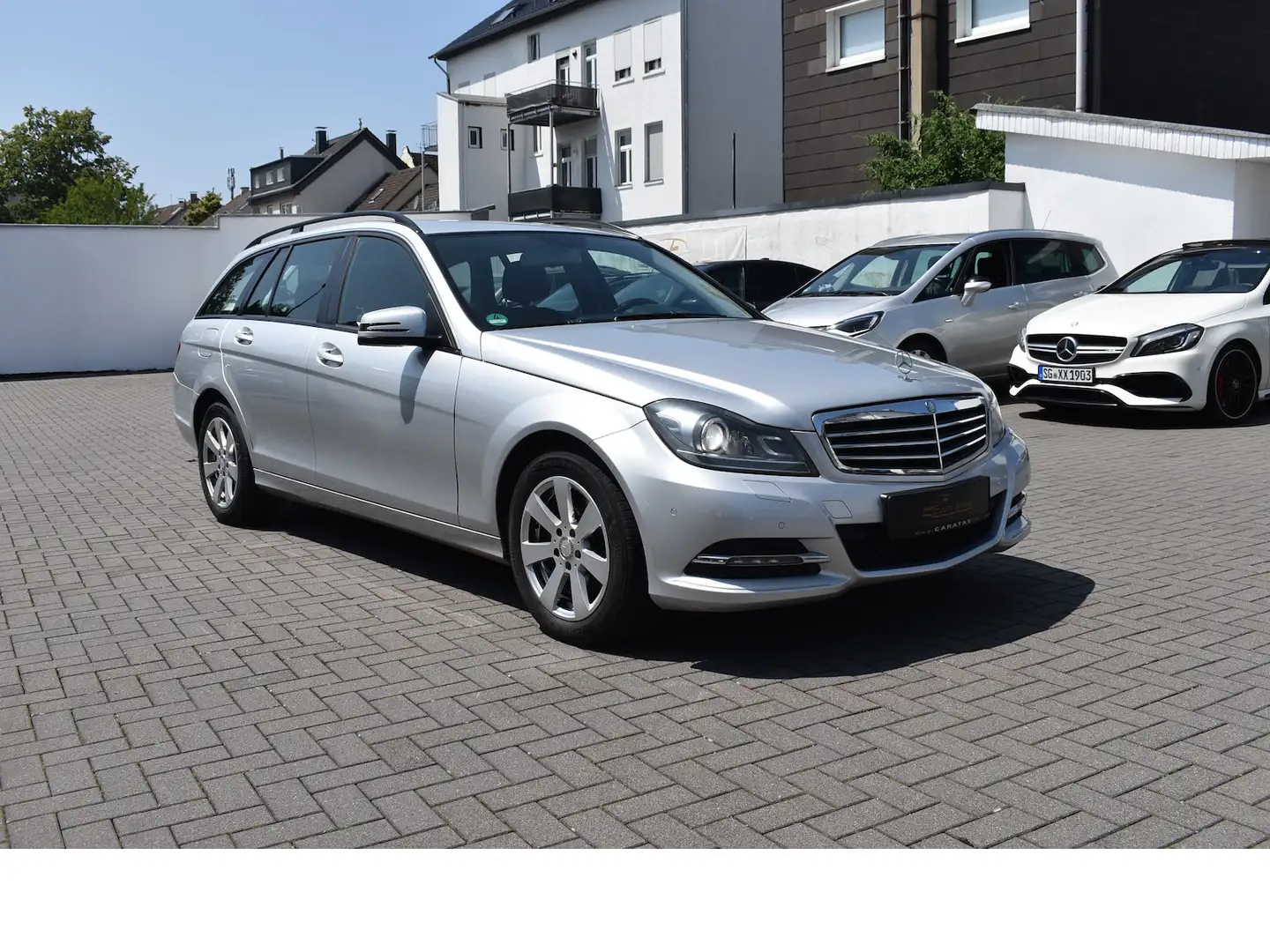 Mercedes-Benz C 220 T BE CDI 7G-TRONIC NAVI BI-XENON 2. HAND Silber - 2