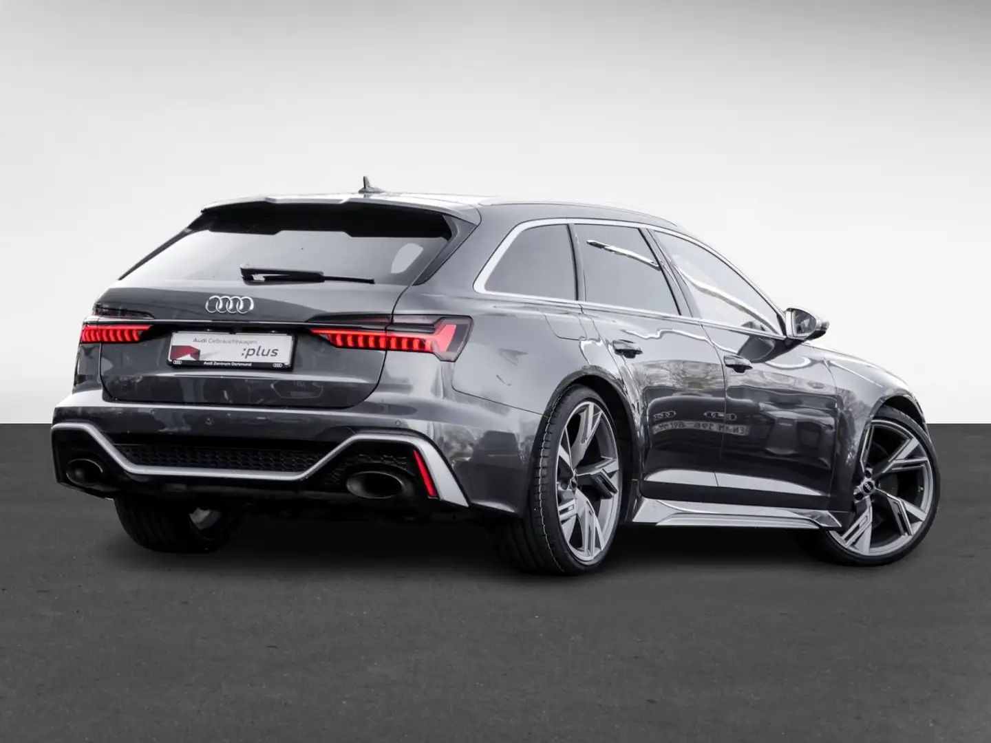 Audi RS6 Avant quattro PANO B&O CAM LM22 LUFTFEDERUNG Gris - 2