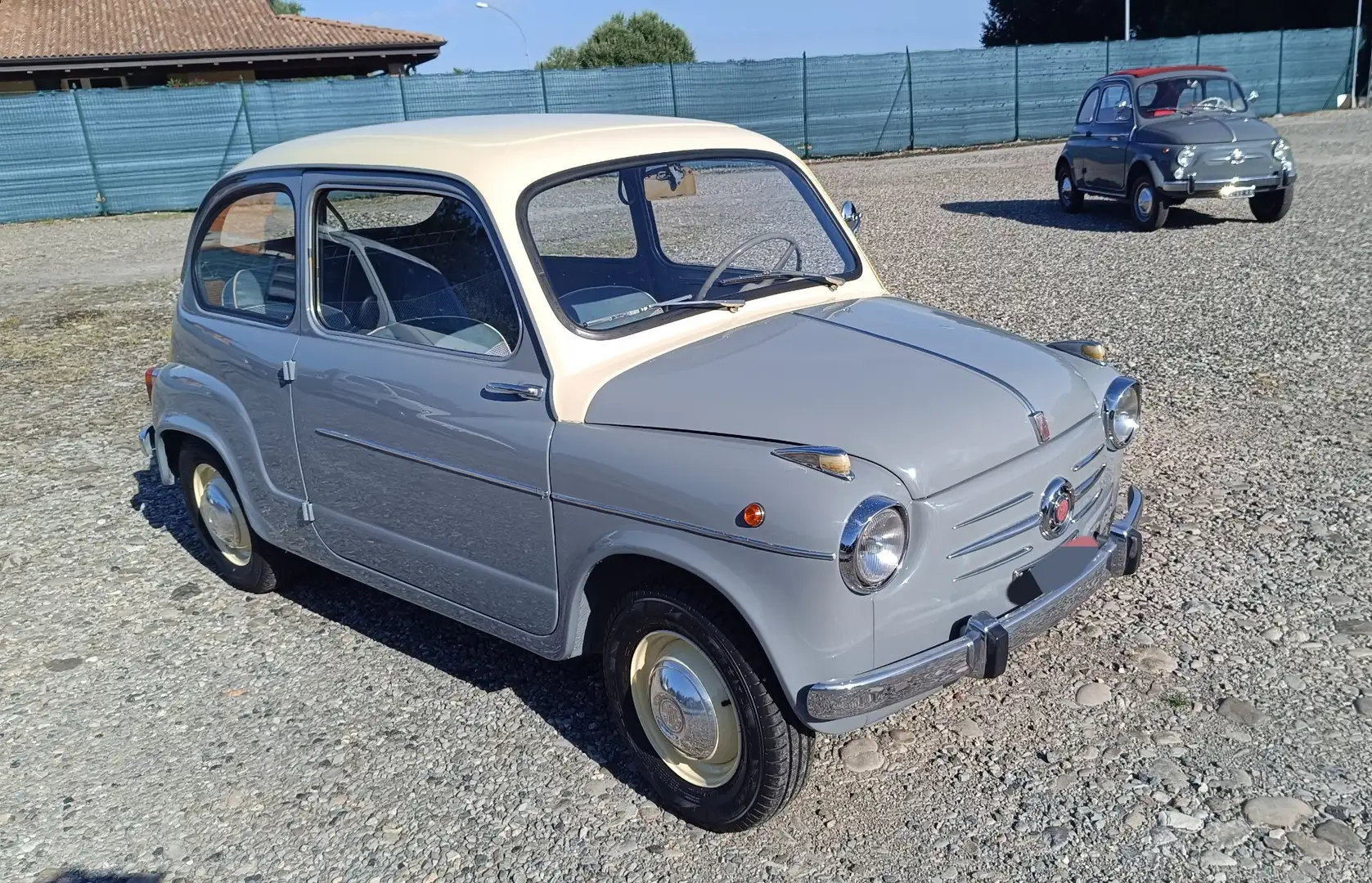 Fiat 600 Gris - 1