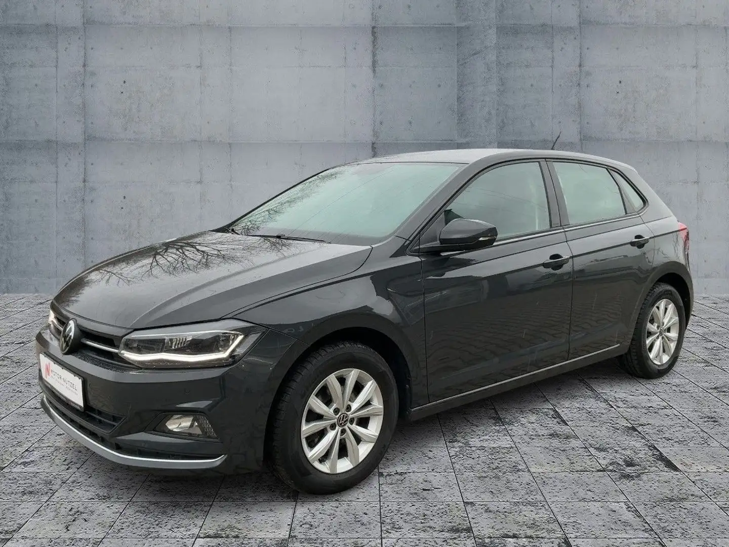 Volkswagen Polo 1.0TSI HIGHLINE LED+NSW+APP+ACC+SHZ+PDC+RFK Szürke - 2