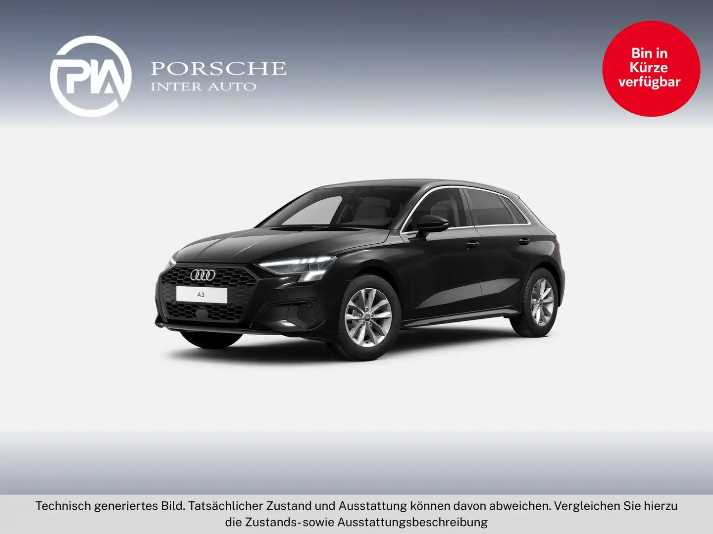 Audi A3 30 TFSI intense Schwarz - 1
