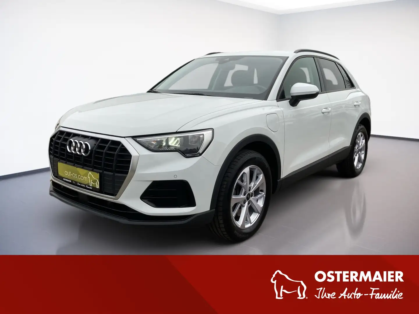 Audi Q3 45TFSIe 245PS.STRONIC.NAVI.AHK.18 ALU.VIRTUAL.PDC Blanc - 1