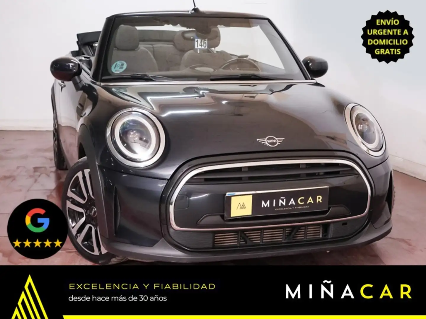 MINI Cooper Cabrio Aut. Negro - 1