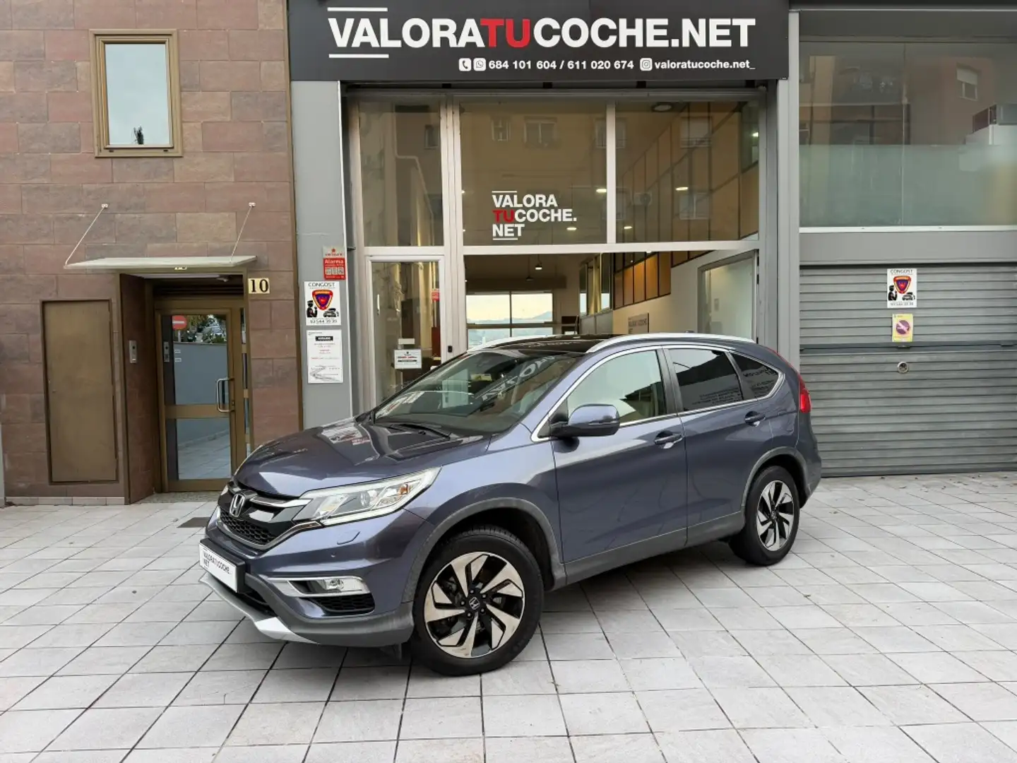 Honda CR-V 1.6i-DTEC Executive 4x4 9AT 160 Gris - 1