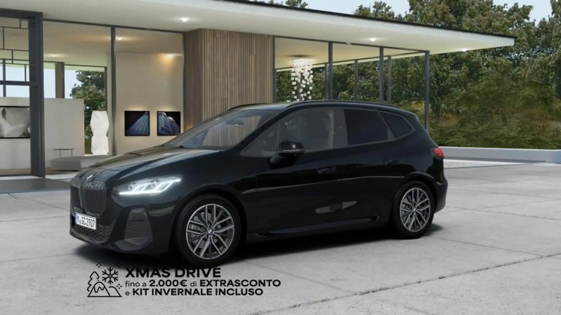 BMW 218 i Active Tourer Msport auto Nero - 1