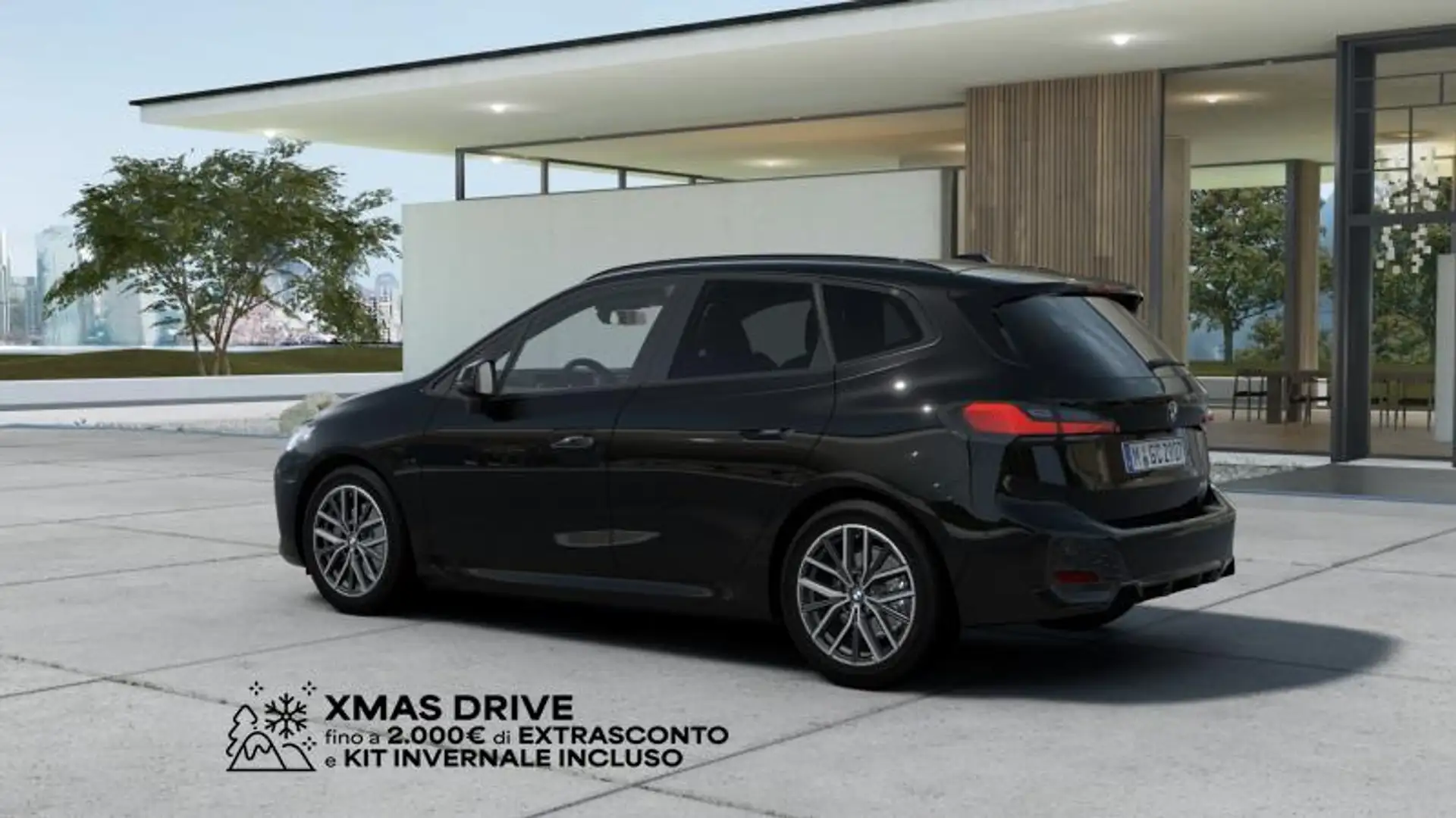 BMW 218 i Active Tourer Msport auto Nero - 2