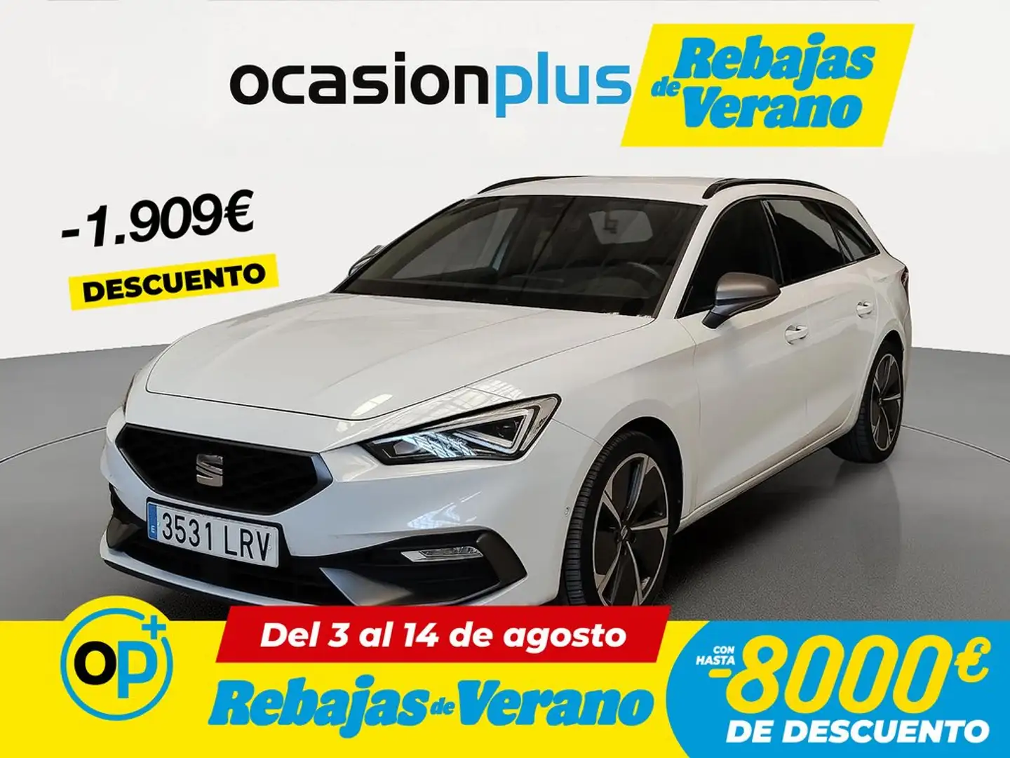 SEAT Leon ST 1.5 TSI S&S FR 150 Blanco - 1